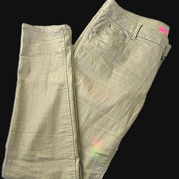 Tinsletown Gold Denim Stretch Jeans size 11 - Picture 1 of 7